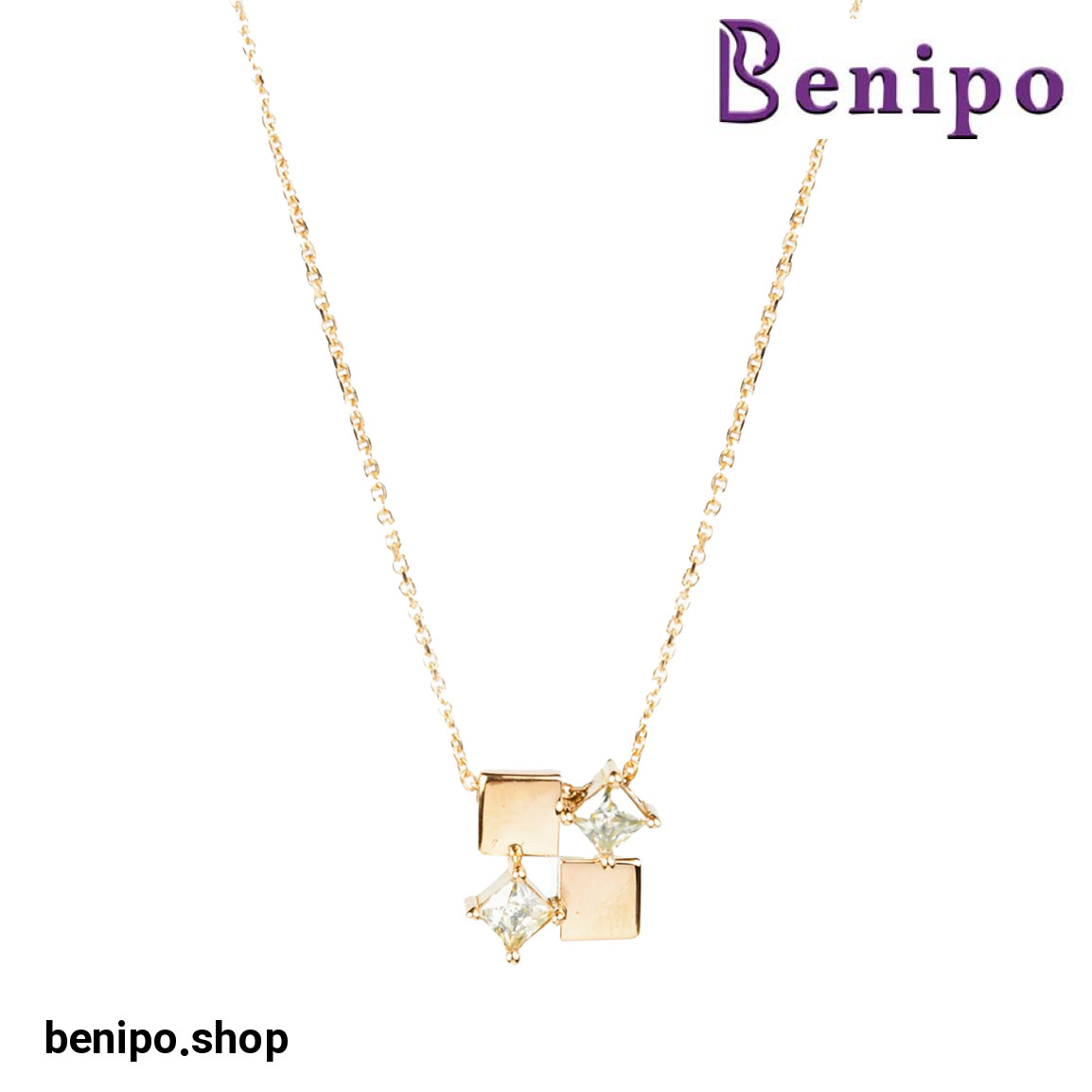 گوشواره طلا مدل اشک و سرو