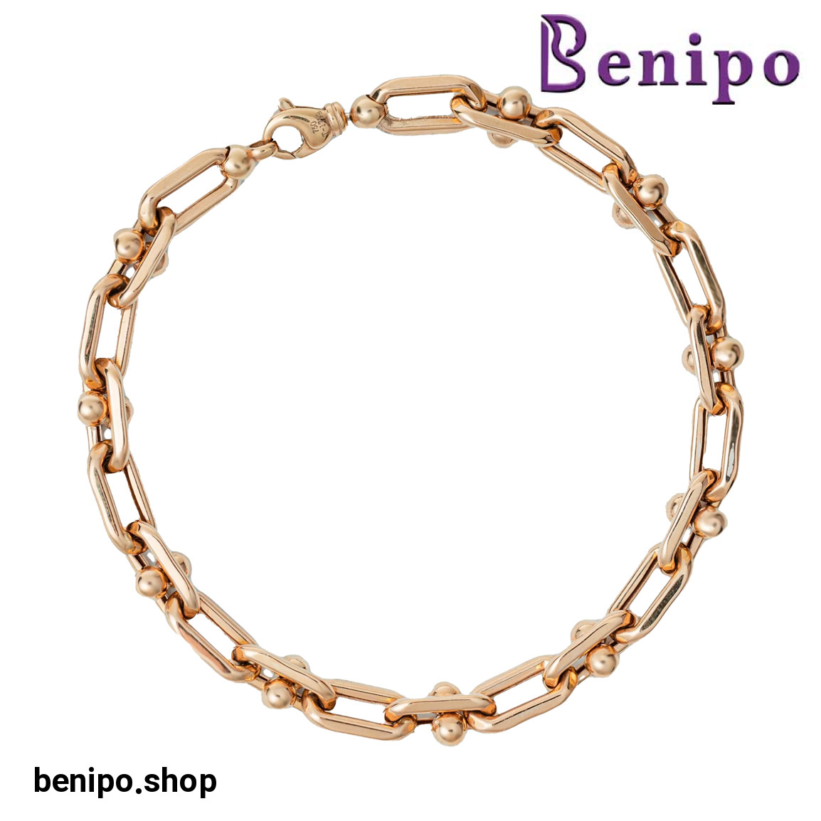 دستبند طلا مدل تیفانی