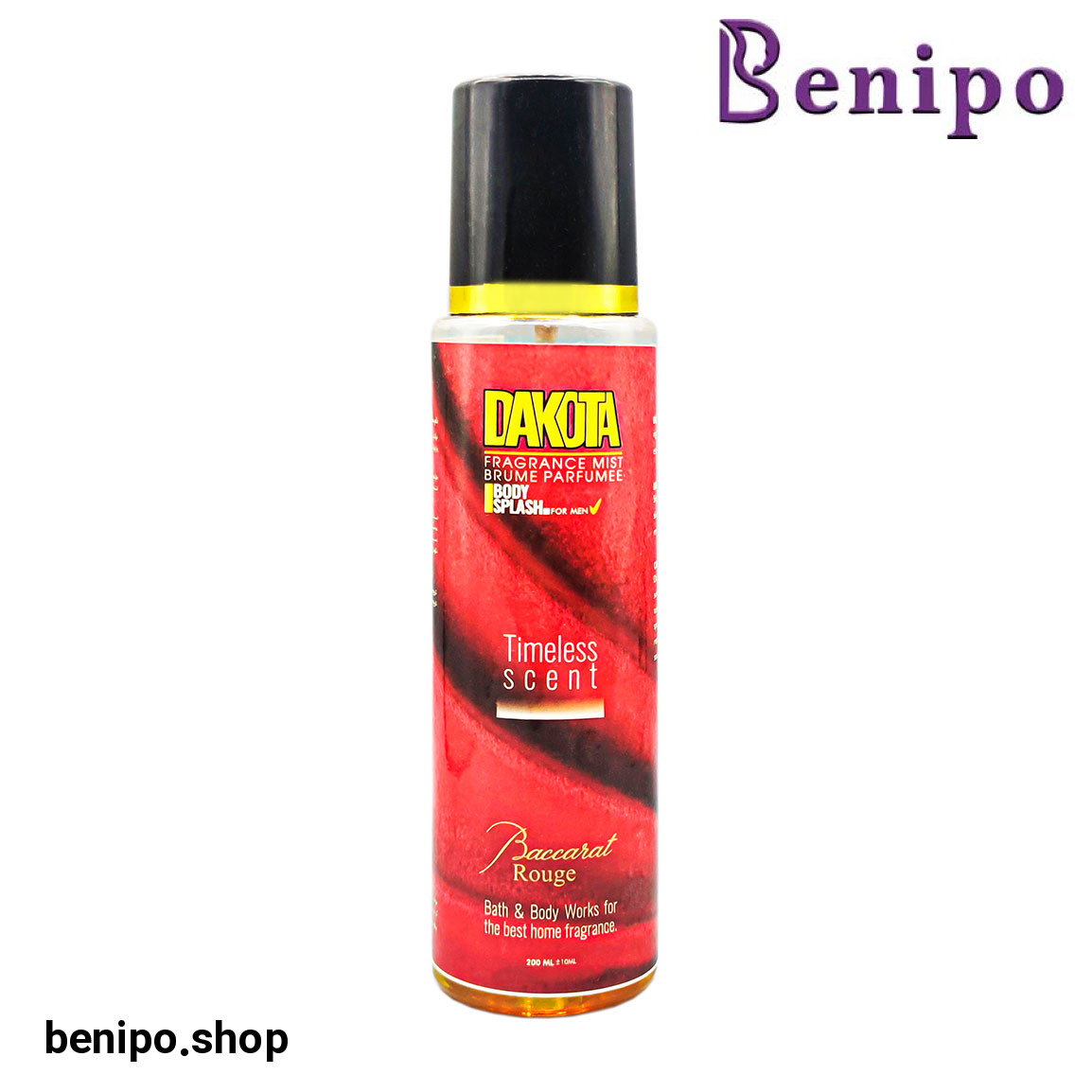 بادی اسپلش زنانه مدل Baccarat Rouge حجم 200 میلی لیتر