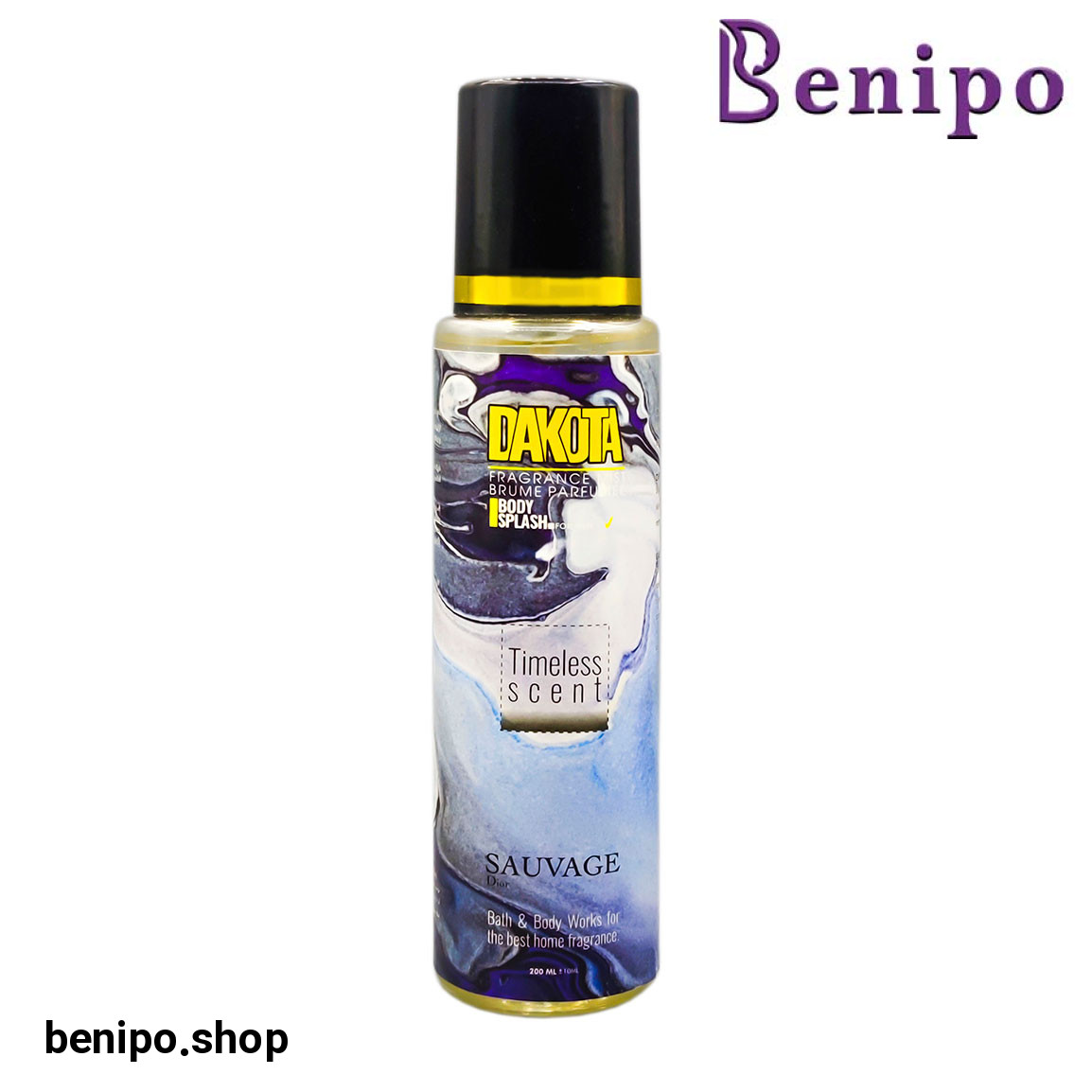 بادی اسپلش مردانه مدل Sauvage حجم 200 میلی لیتر