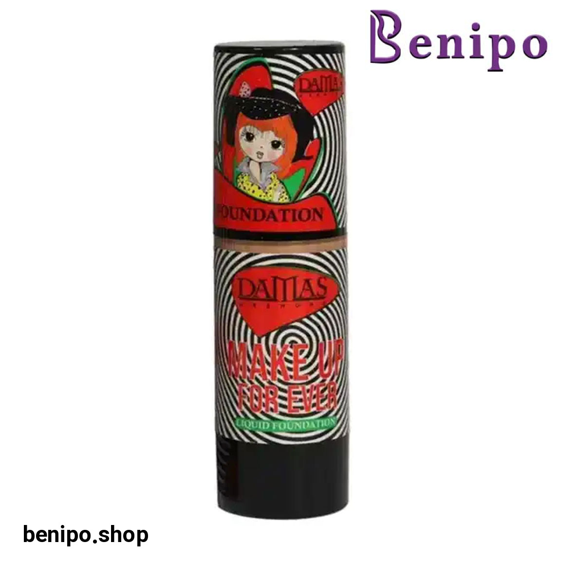 کرم پودر مدل پمپی