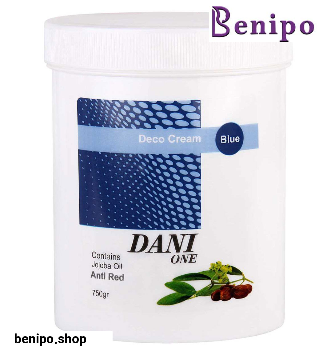 کرم دکلره آبی حجم 750 میل