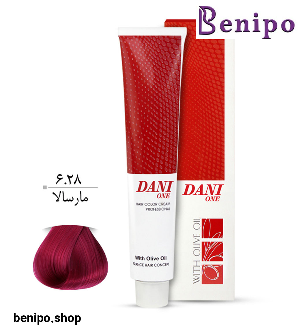 رنگ مو سری شنگرفی حجم 100 میل