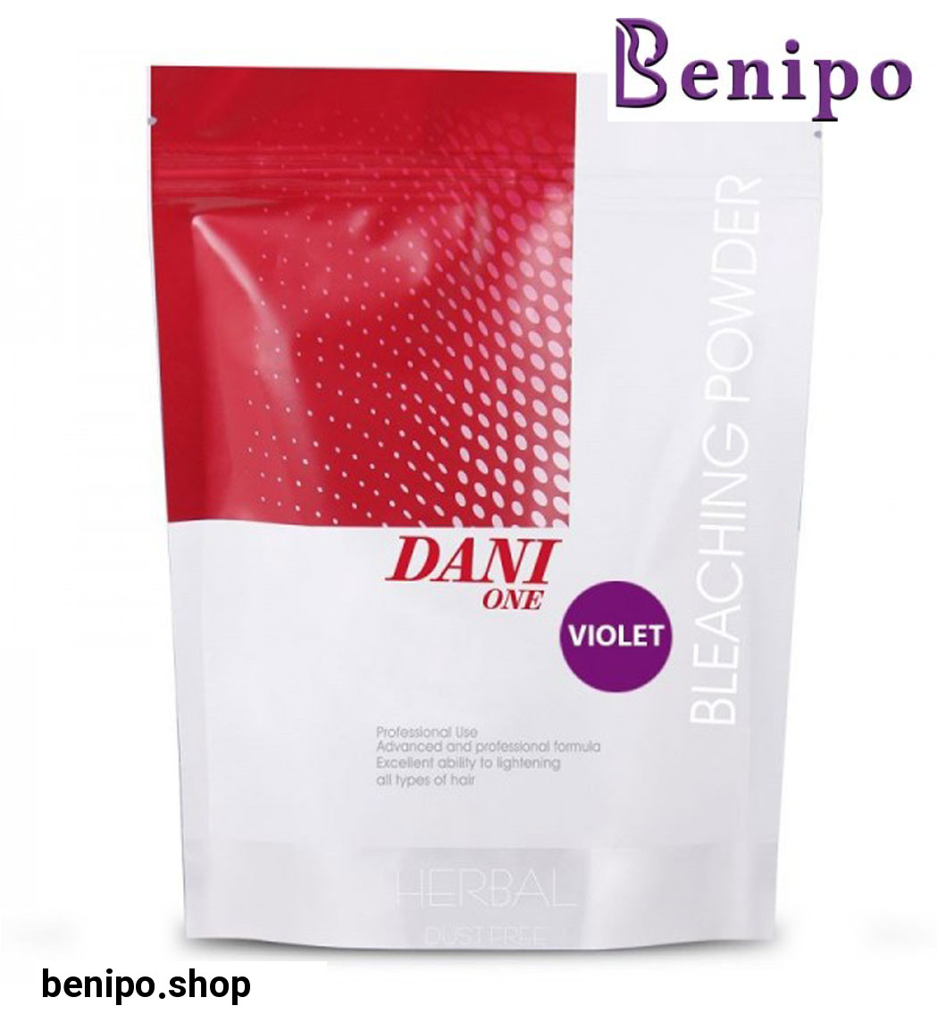 پودر دکلره رنگ بنفش حجم 250 گرم