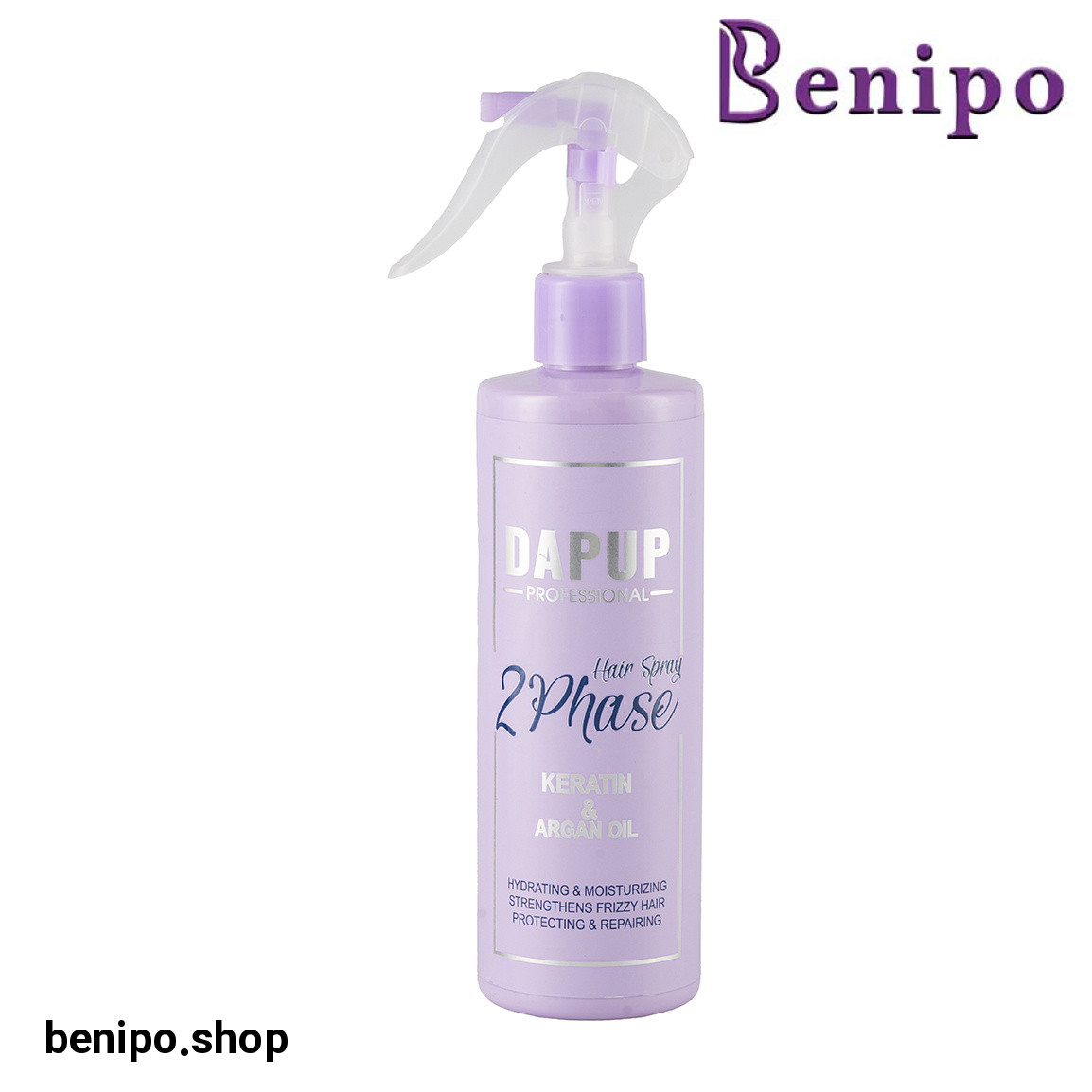 سرم مو 2 فاز حاوی آرگان و کراتین حجم 300 میلی لیتر