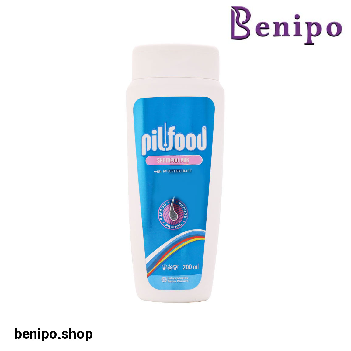 شامپو درمانی پیلفود PH6 مناسب کف سر چرب حجم 200 میلی لیتر