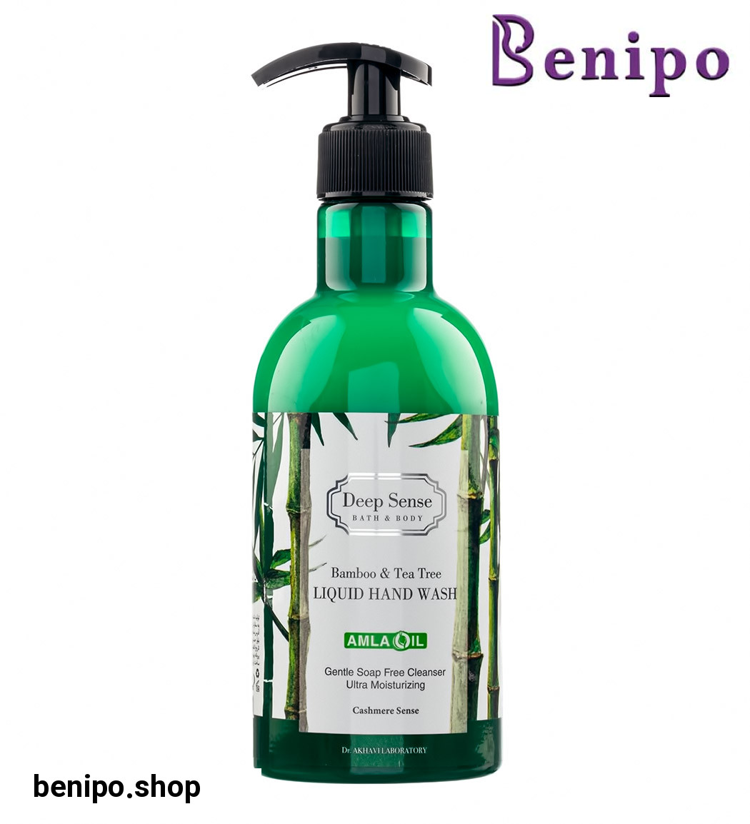 مایع دستشویی کرمی بامبو و درخت چای 400میل