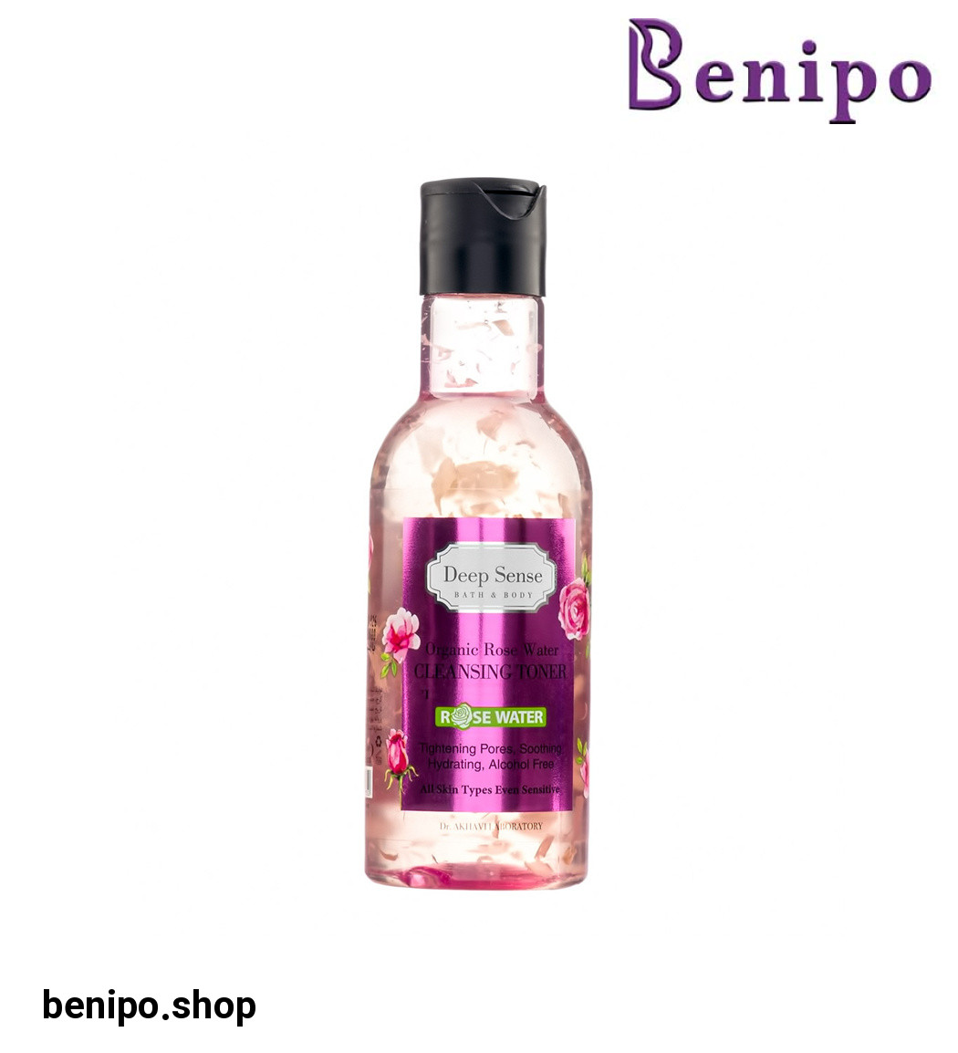 تونر حاوی گلاب مناسب پوست حساس حجم 160 میلی لیتر