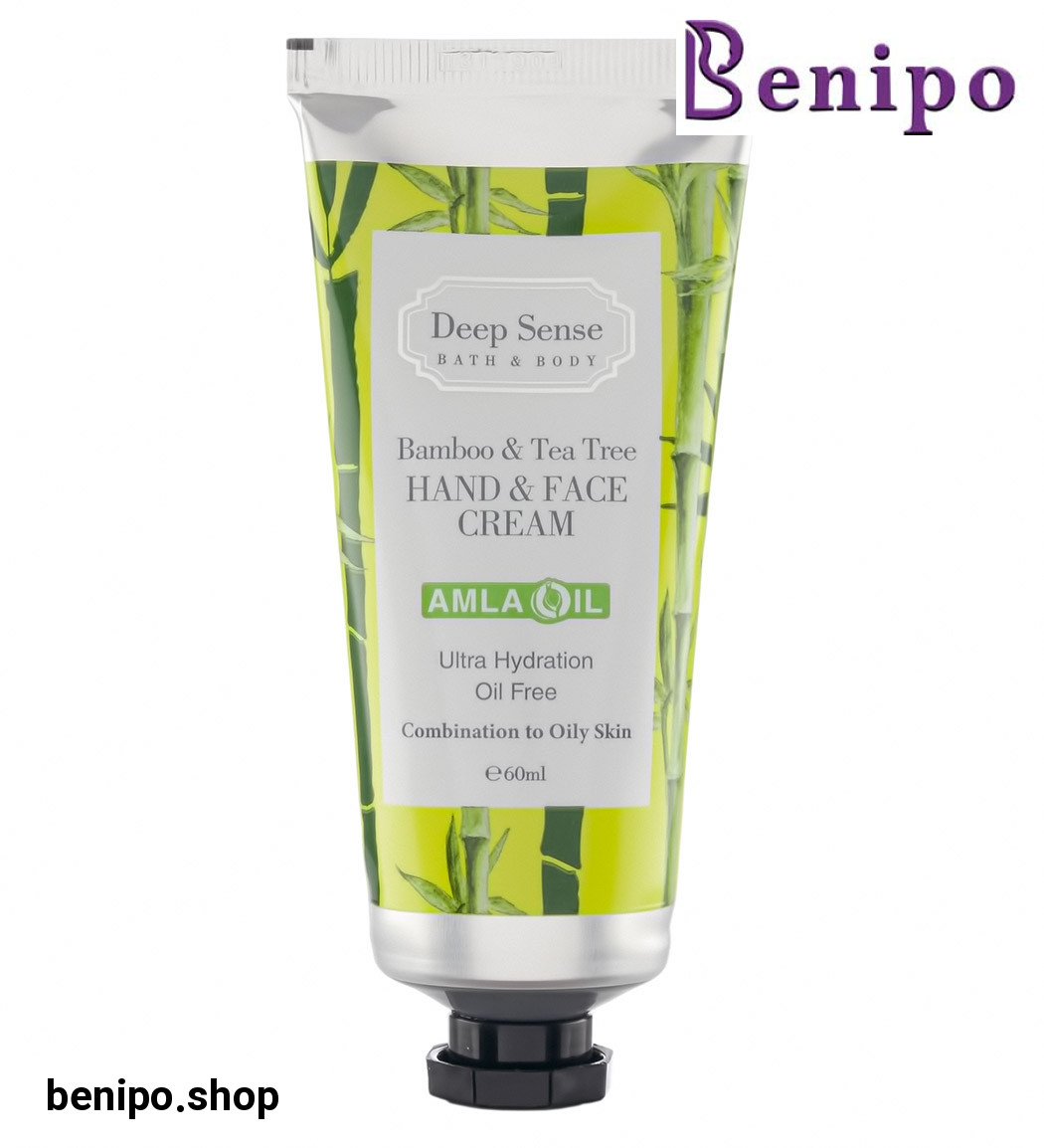 کرم مرطوب کننده بامبو و درخت چای مناسب پوستهای چرب و مختلط60 میل