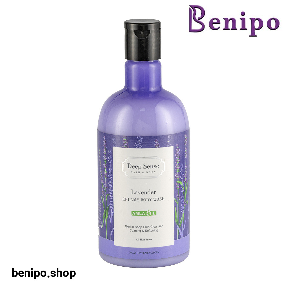 شامپو بدن حاوی عصاره لوندر حجم 400 میلی لیتر