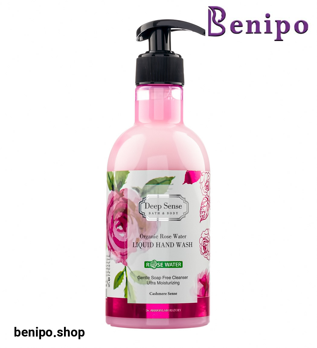 مایع دستشویی کرمی گلاب 400میل