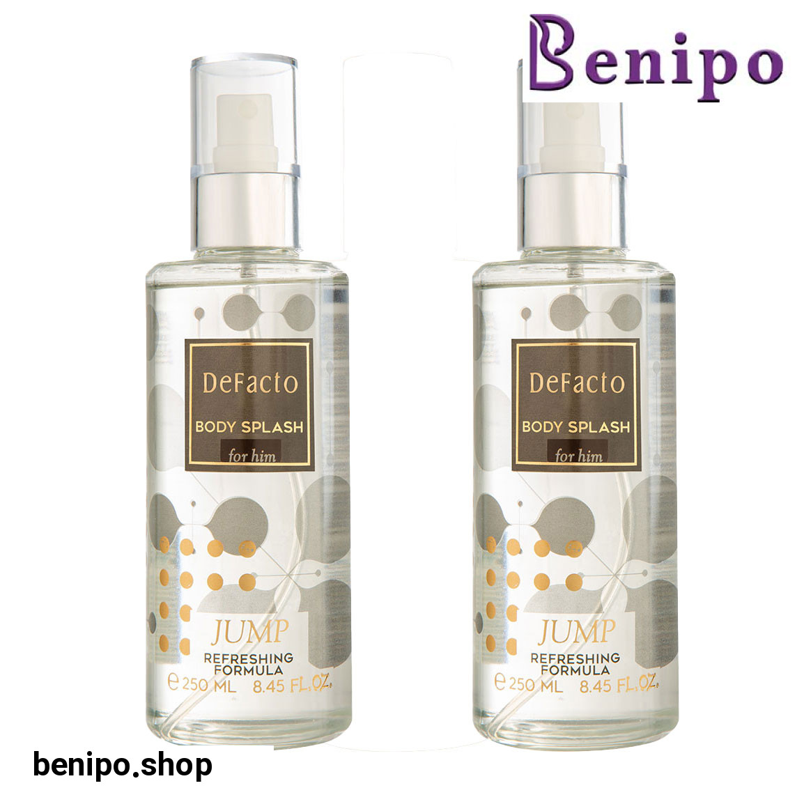 پک 2 عددی بادی اسپلش مردانه مدل Jump حجم 250 میلی لیتر