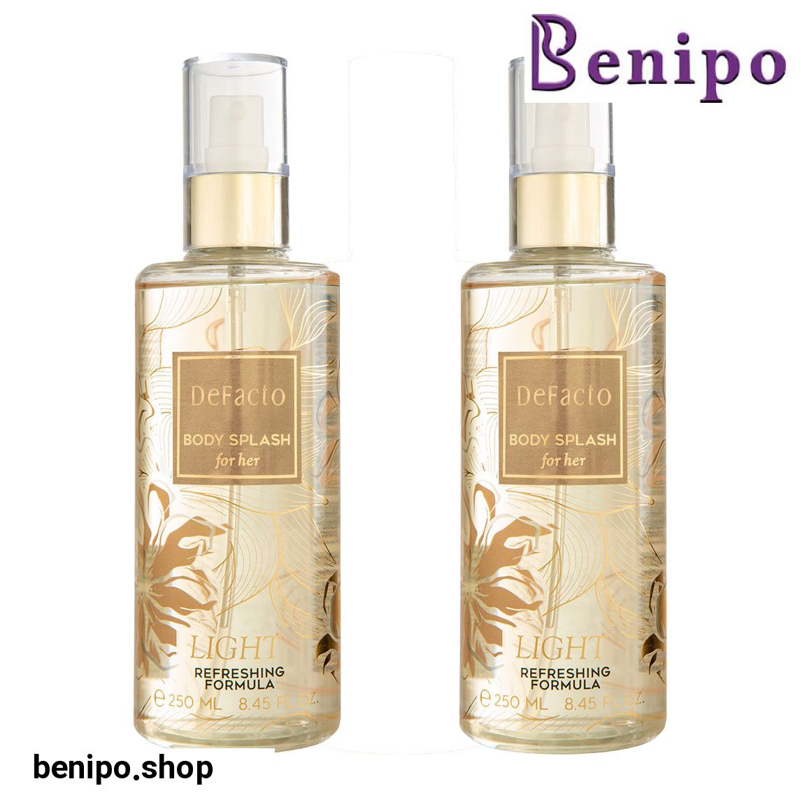پک 2 عددی بادی اسپلش زنانه مدل Light حجم 250 میلی لیتر