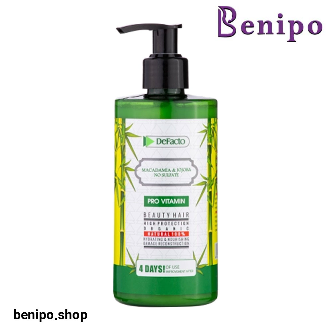 ماسک مو بدون آبکشی حاوی روغن جوجوبا و ماکادمیا حجم 300 میلی لیتر