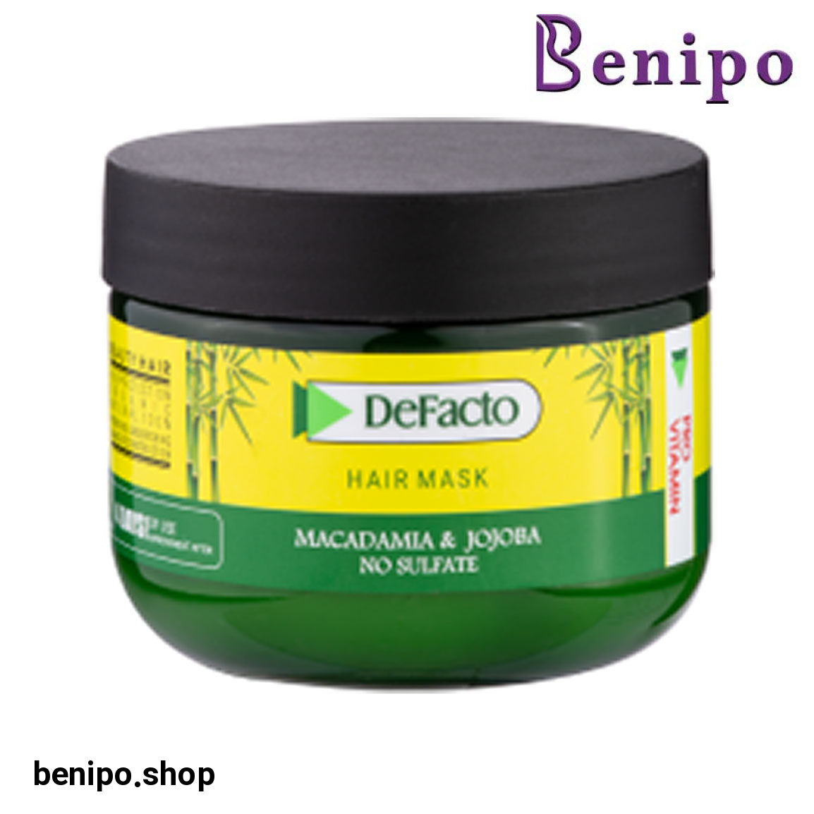 ماسک مو با آبکشی حاوی  روغن جوجوبا و ماکادمیا حجم 500 میلی لیتر