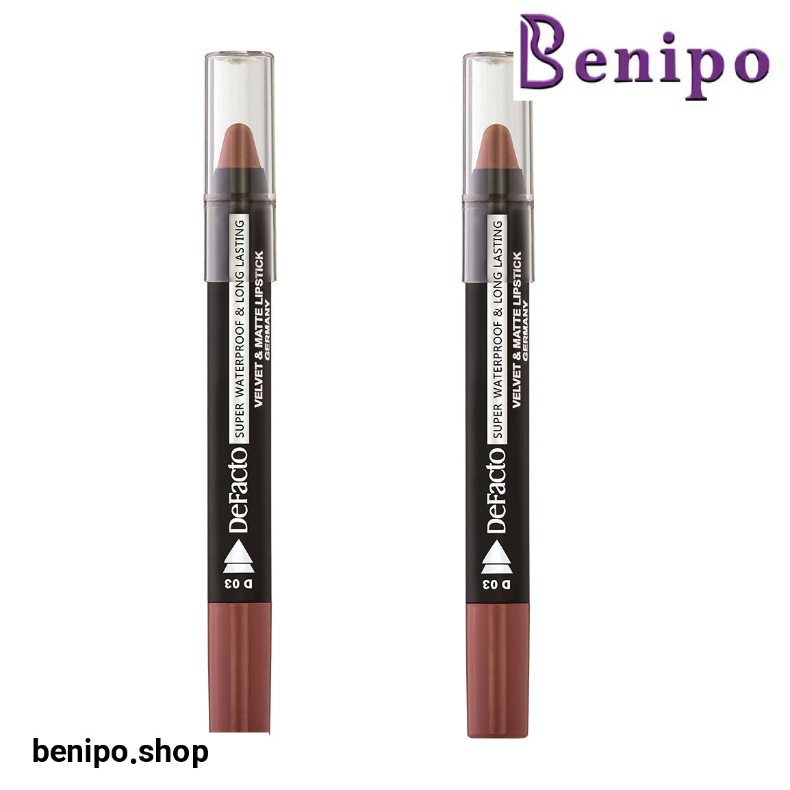 پک 3 عددی رژ لب مدادی مدل Super Waterproof ارسال با رنگ رندوم