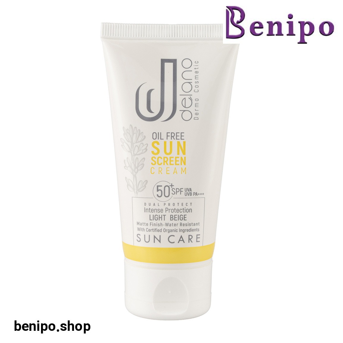 ضد آفتاب رنگی فاقد چربی با SPF 50 حجم 50 میلی لیتر