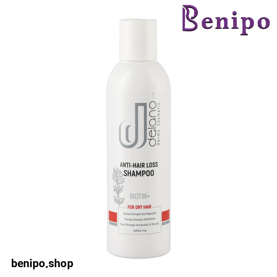 شامپو ضد ریزش مو خشک مدل بیوتین پلاس حجم 200 میلی لیتر