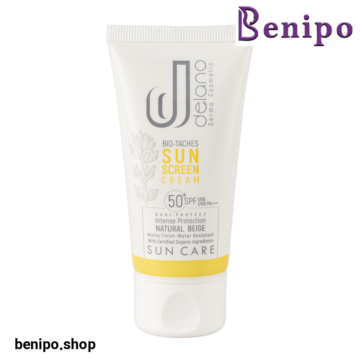 ضد آفتاب رنگی مدل بایوتچ با SPF50 حجم 50 میلی لیتر