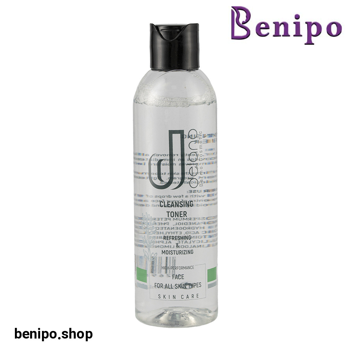 تونر پاک کننده صورت دلانو مناسب انواع پوست 200 میلی لیتر