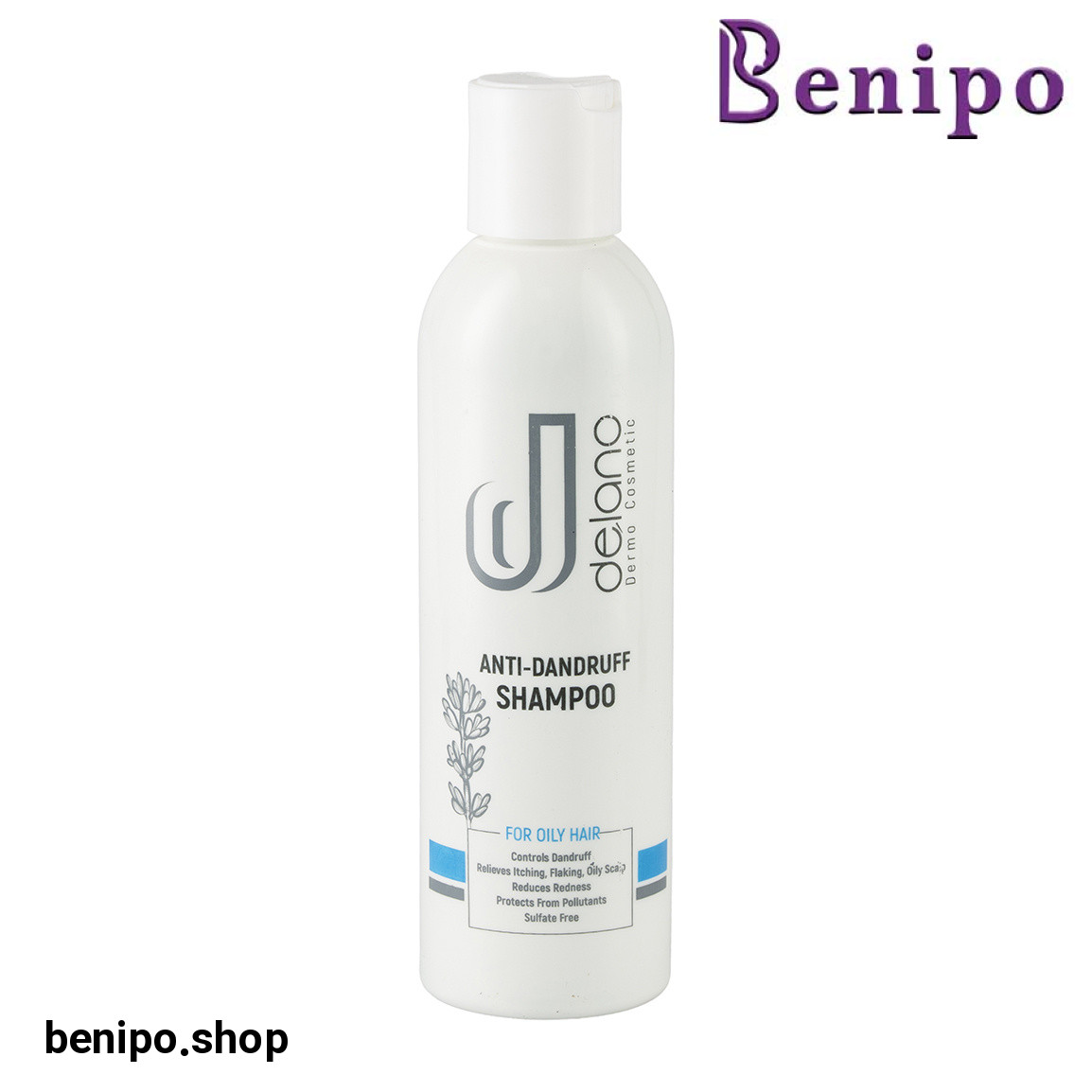 شامپو ضد شوره موی چرب حجم 200 میلی لیتر