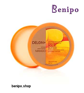 بادی باتر انبه حاوی ویتامین گلیسیرین