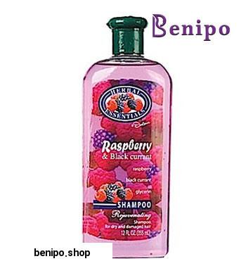 شامپو هربال تمشک وحشی و انگور سیاه