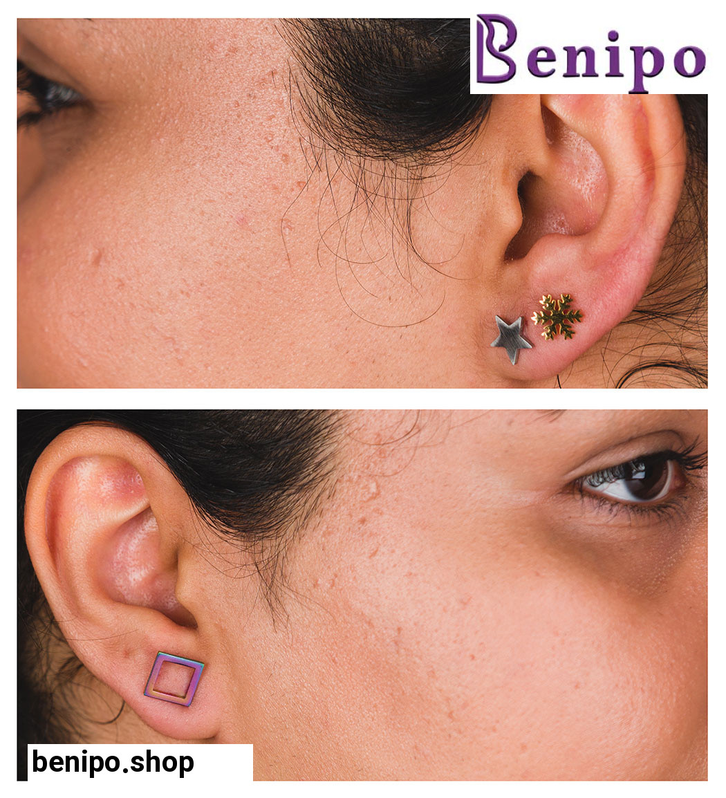 گوشواره پک سه تایی کد ANM40