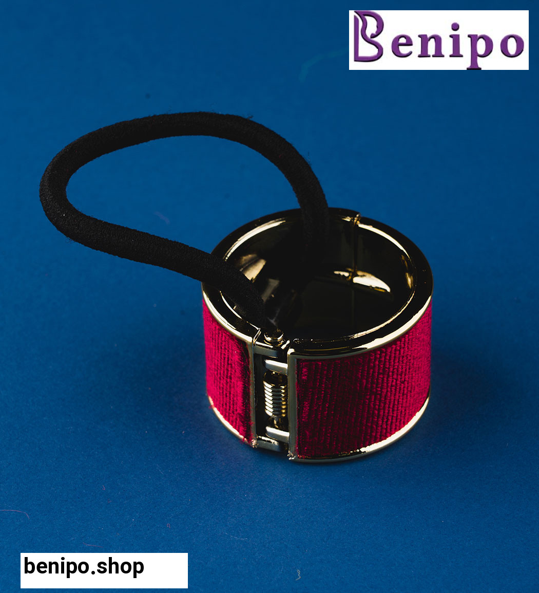 کش مو زنانه مدل سامورایی طرح دار کد AMN35