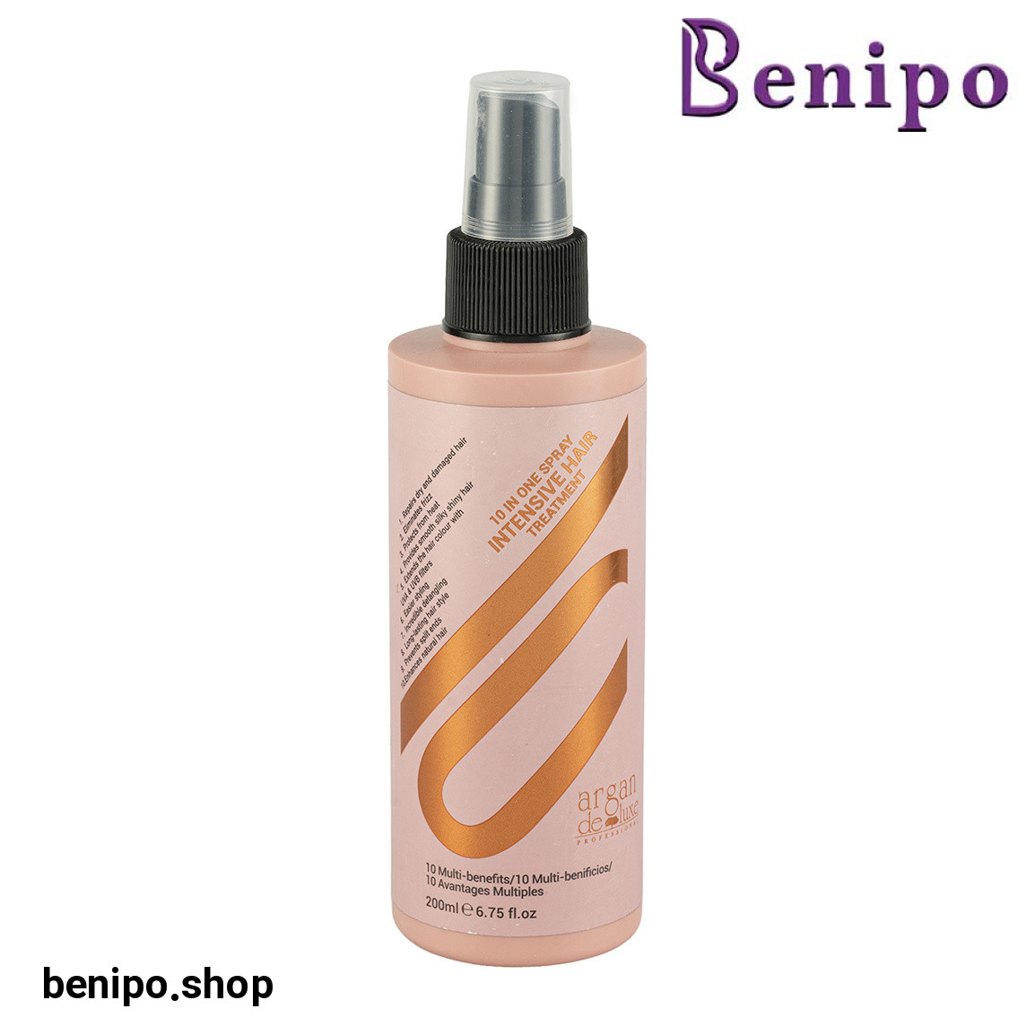 اسپری مو ده کاره مدل آرگان با خاصیت محافظت کنندگی در برابر حرارت حجم 200 میلی لیتر