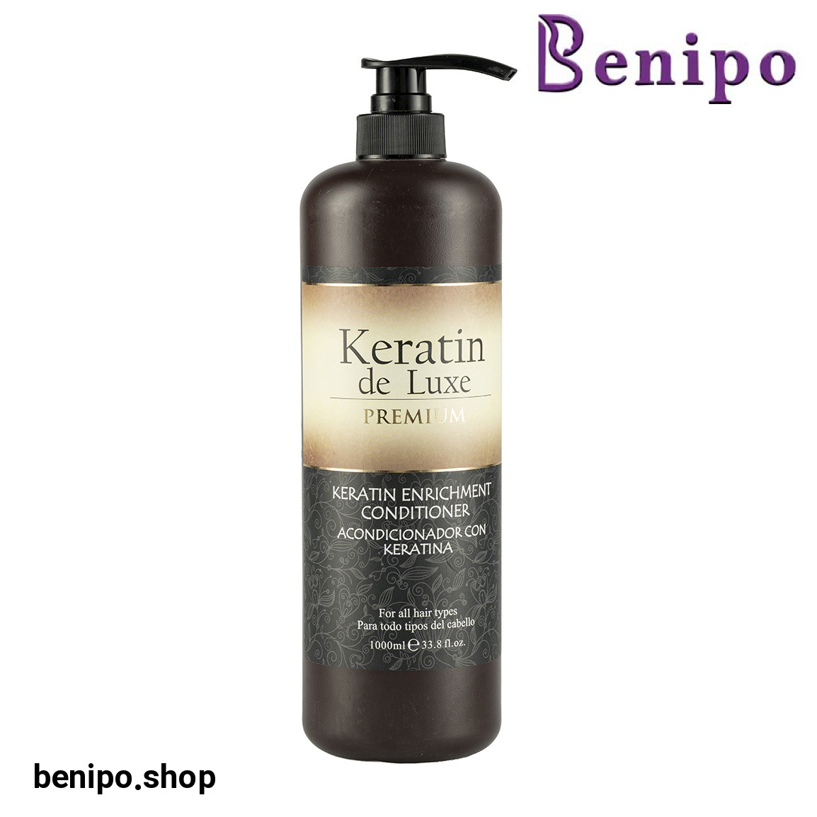 نرم کننده مو کراتینه مناسب انواع مو حجم 1000 میلی لیتر