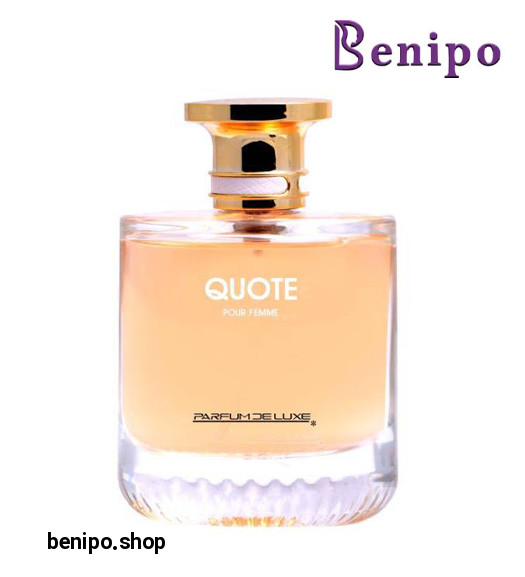 ادوپرفیوم زنانه Quote حجم 100میل