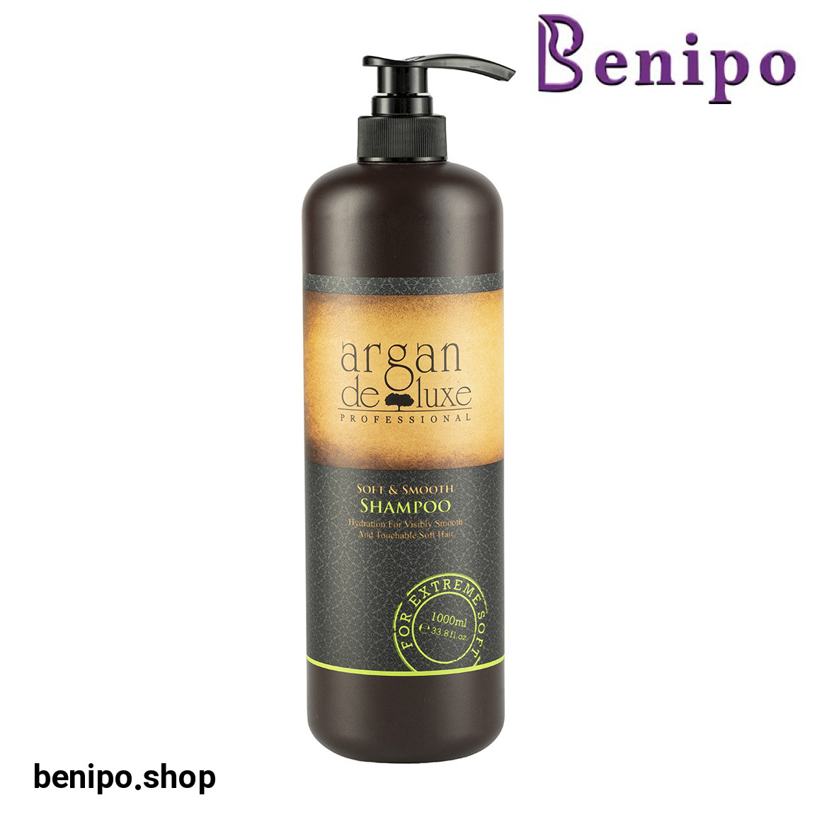 شامپو نرم کننده و لطافت بخش حاوی روغن آرگان حجم 1000 میلی لیتر