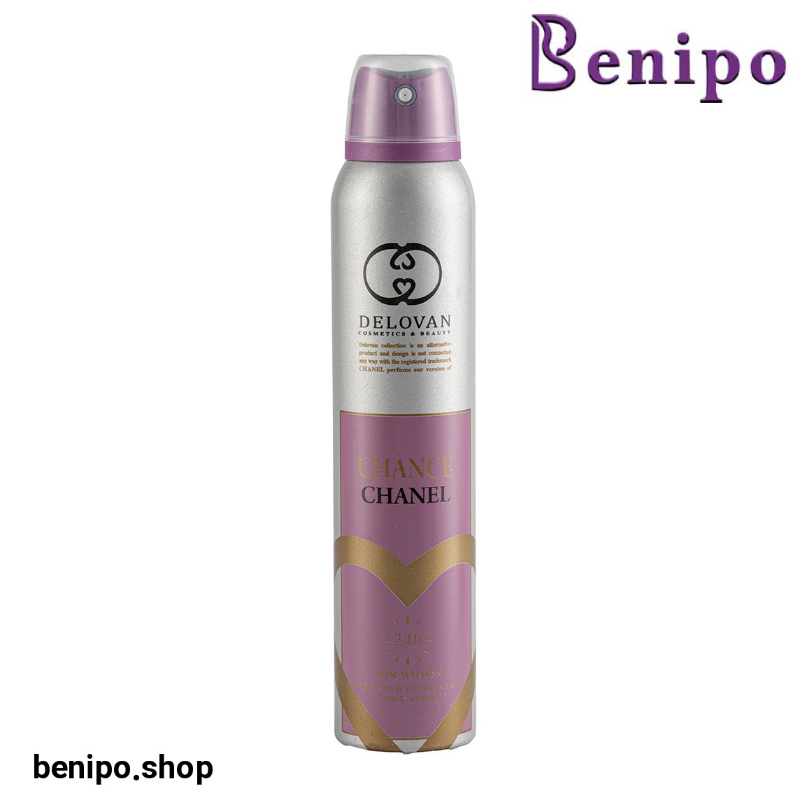 اسپری بدن زنانه مدل Chance Chanel 201 حجم 200 میلی لیتر