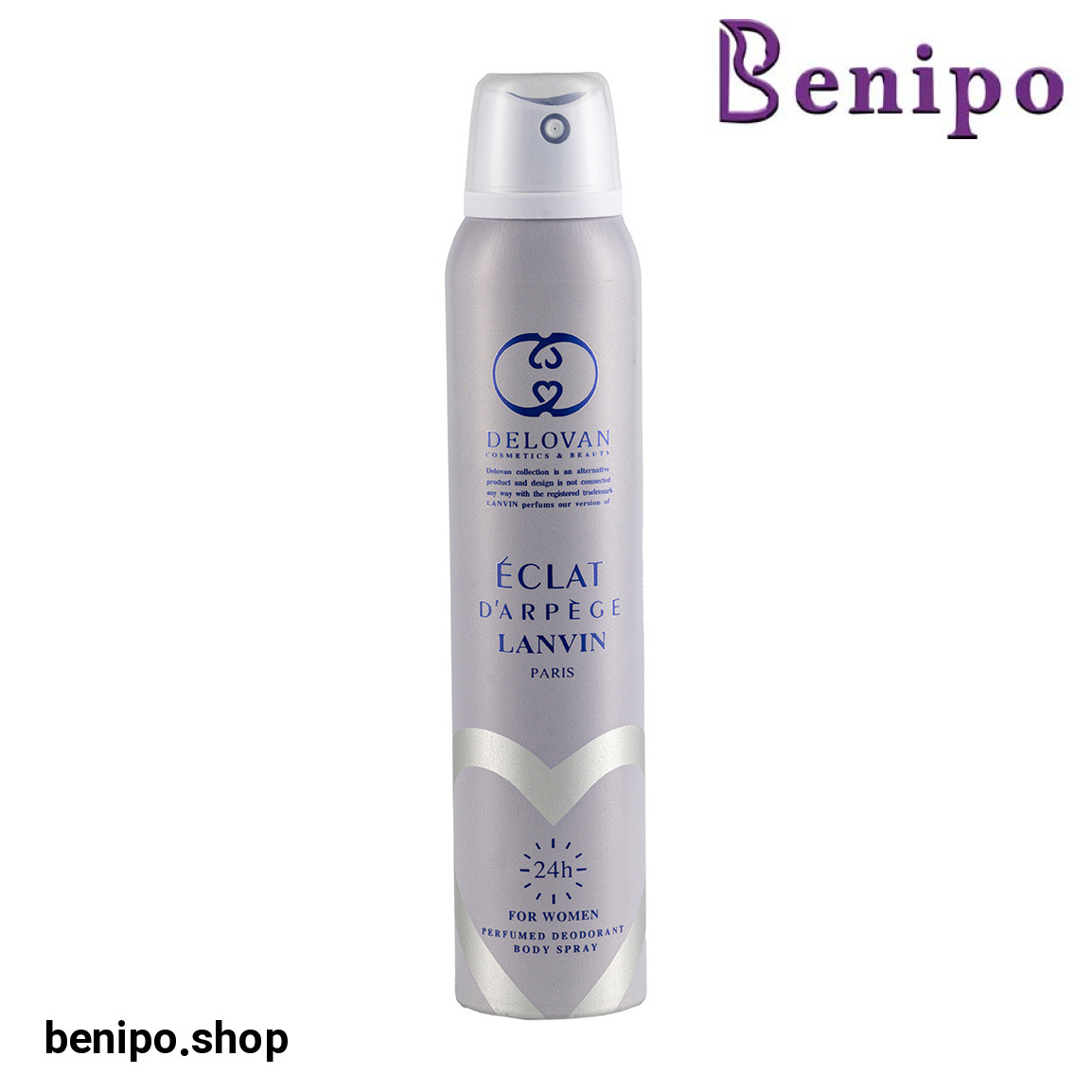 اسپری بدن زنانه مدل اکلت 202 حجم 200 میلی لیتر