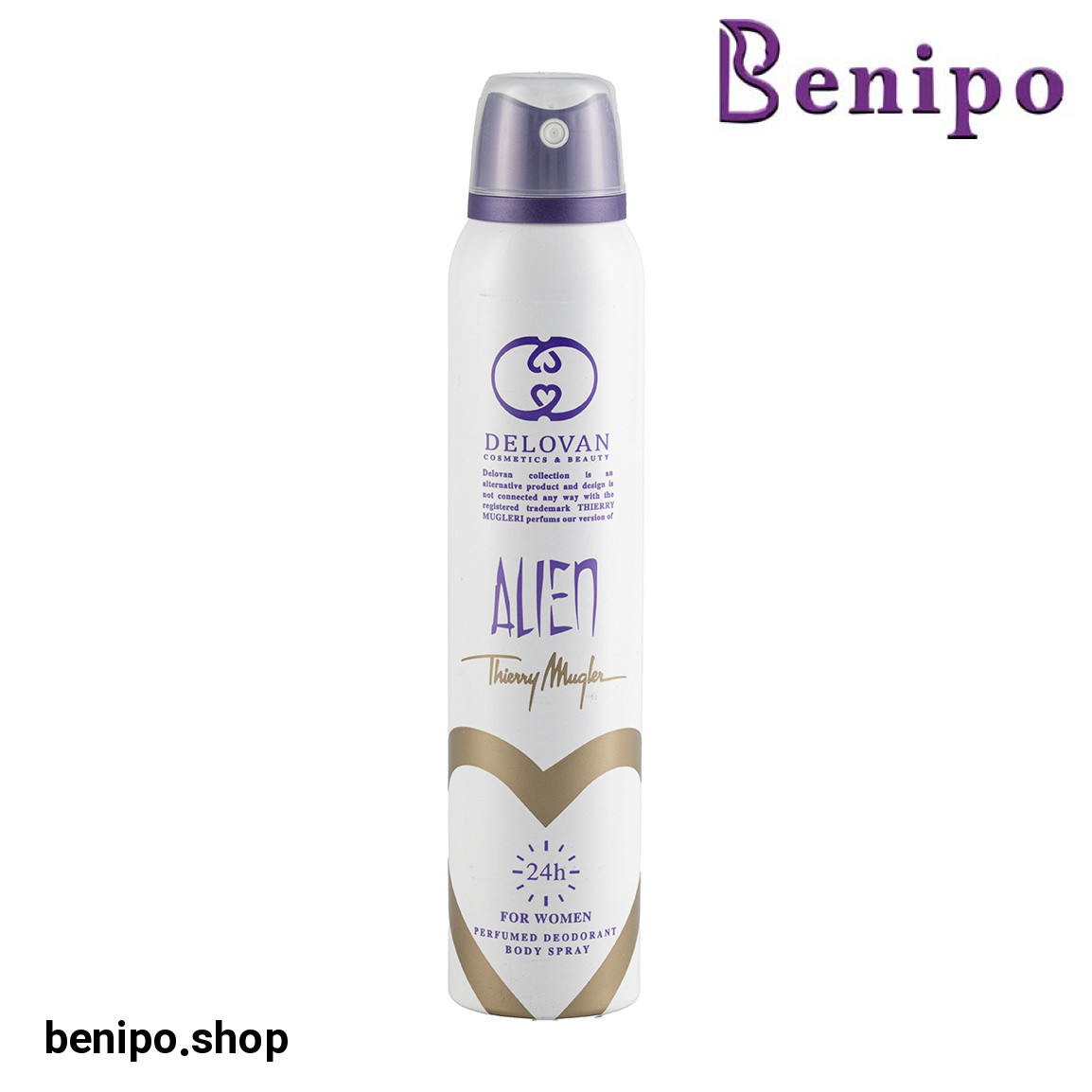 اسپری بدن زنانه مدل Elaine 203 حجم 200 میلی لیتر