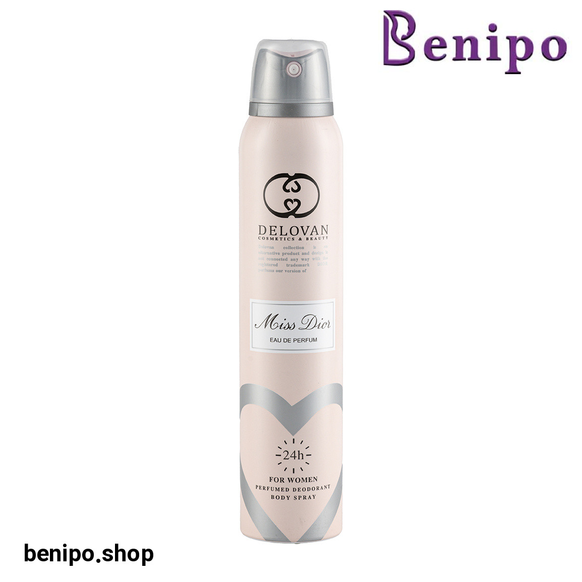 اسپری بدن زنانه مدل میس دیور 206 حجم 200 میلی لیتر