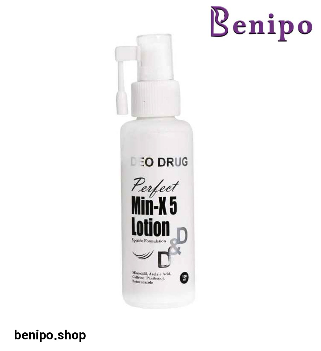 لوسیون ضد ریزش مو مدل Min X5 حجم 100میل