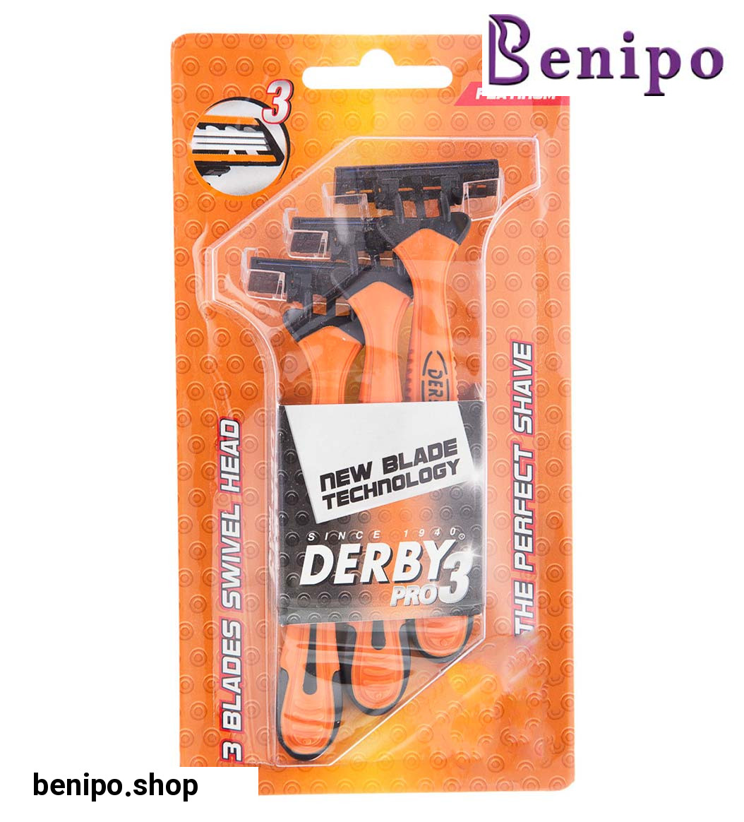 بسته سه تایی تیغ 3 لبه