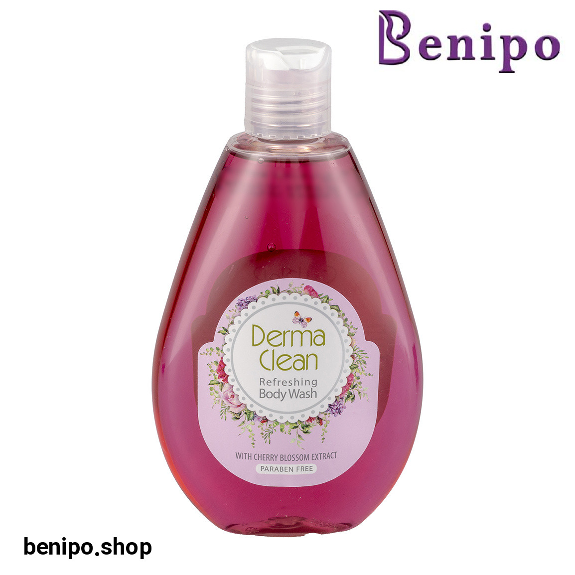 شامپو بدن خوشبو کننده و ضد تعریق با عصاره شکوفه گیلاس حجم 300 میلی لیتر