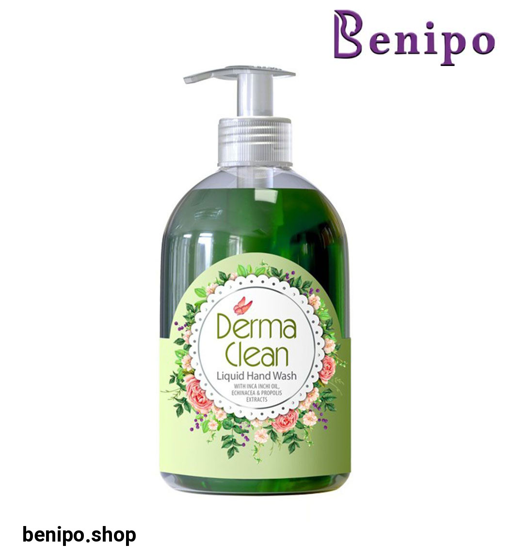 مايع دستشويي حاوی روغن اينکا اينچي و عصاره اکيناسه و پروپوليس 500میل