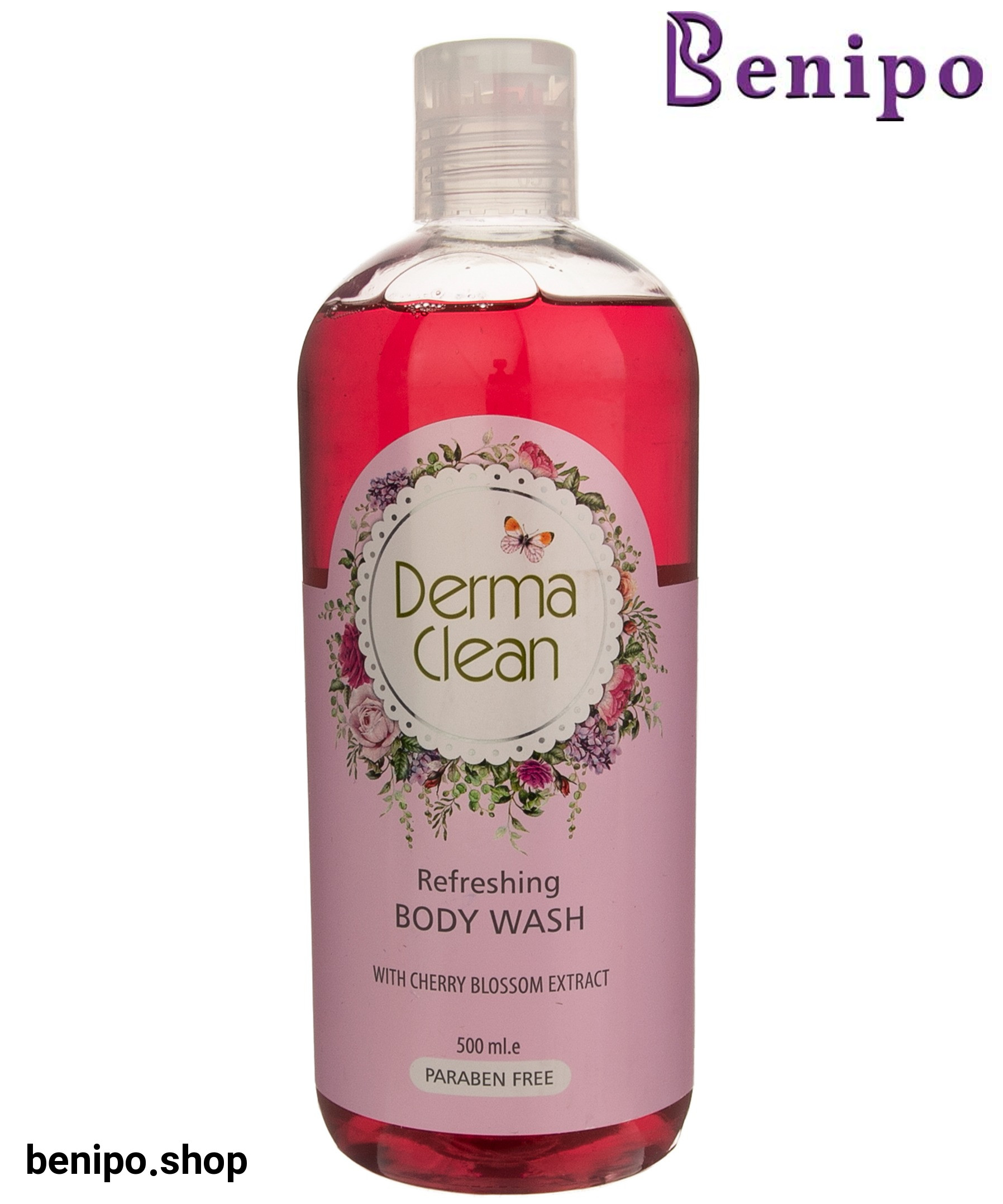 شامپو بدن مرطوب كننده و نرم كننده با عصاره شكوفه ھلو 500میل