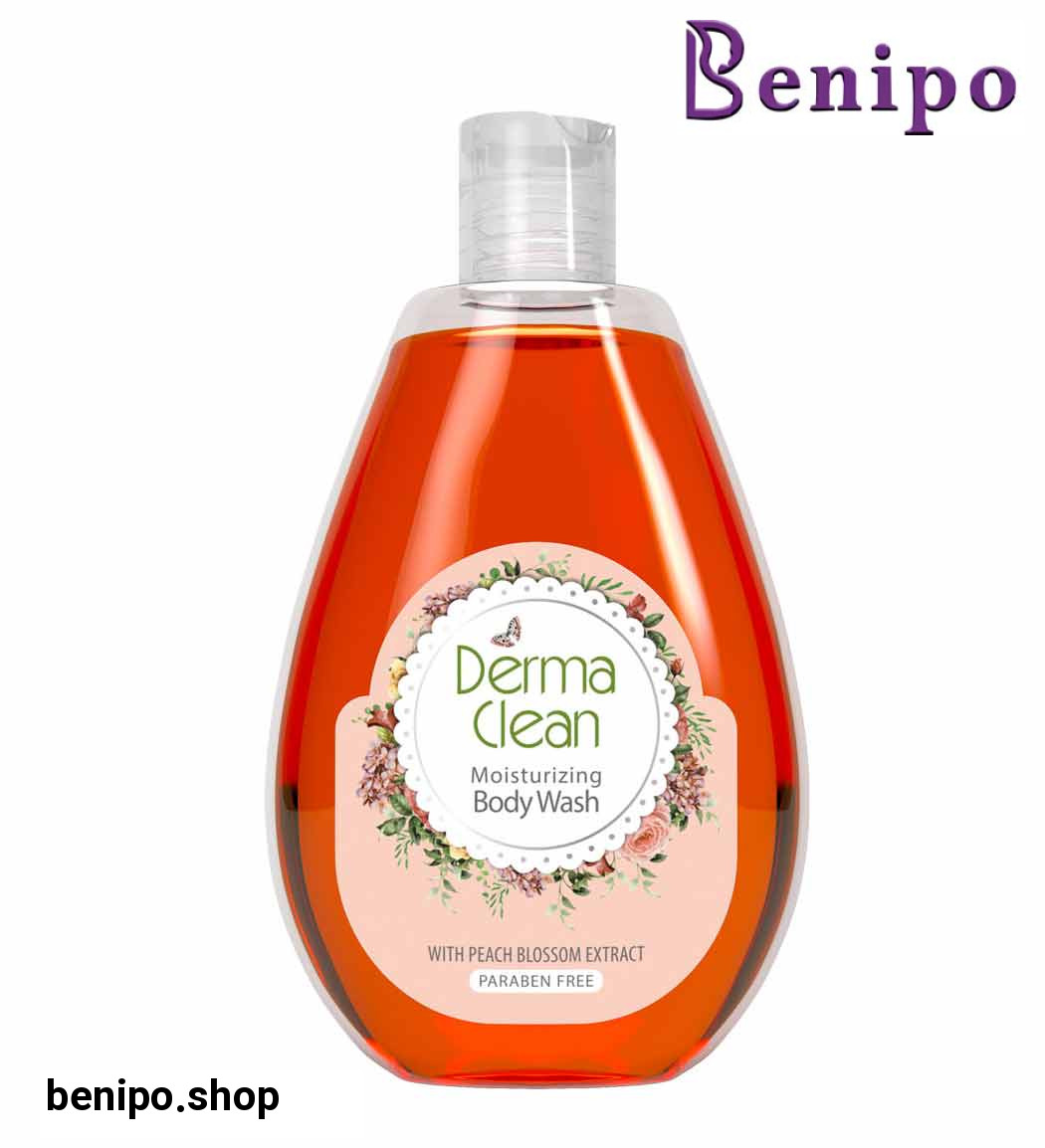 شامپو بدن مرطوب و نرم کننده با عصاره شکوفه هلو حجم 300 میلی لیتر