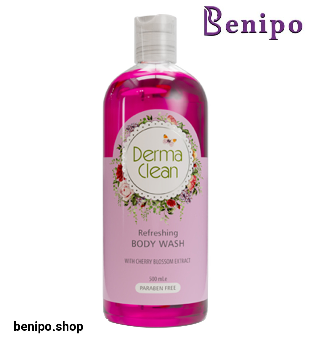 شامپو بدن خوشبو کننده و ضد تعریق با عصاره شکوفه گیلاس 500میل