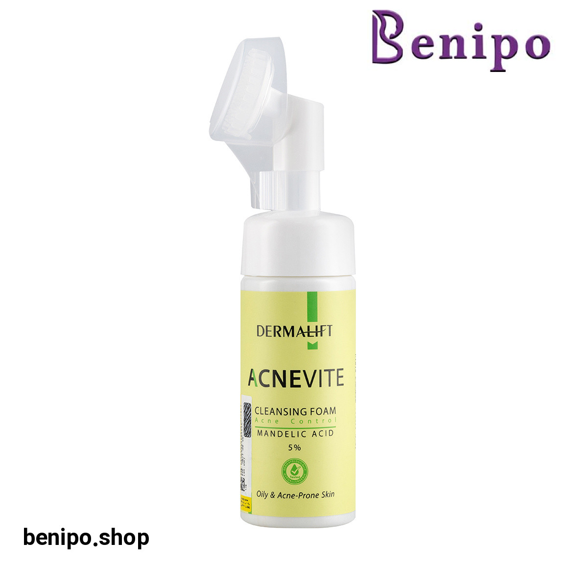 فوم شستشو صورت مدل Acnevite مناسب پوست جوش دار حجم 150 میلی لیتر