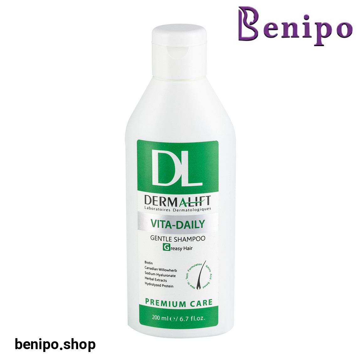 شامپو روزانه مدل Vita Daily مناسب مو چرب حجم 200 میلی لیتر
