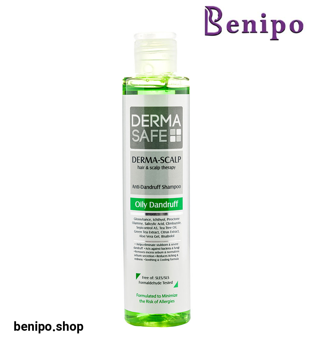 شامپو ضد شوره مناسب مو و پوست سر چرب 200میل