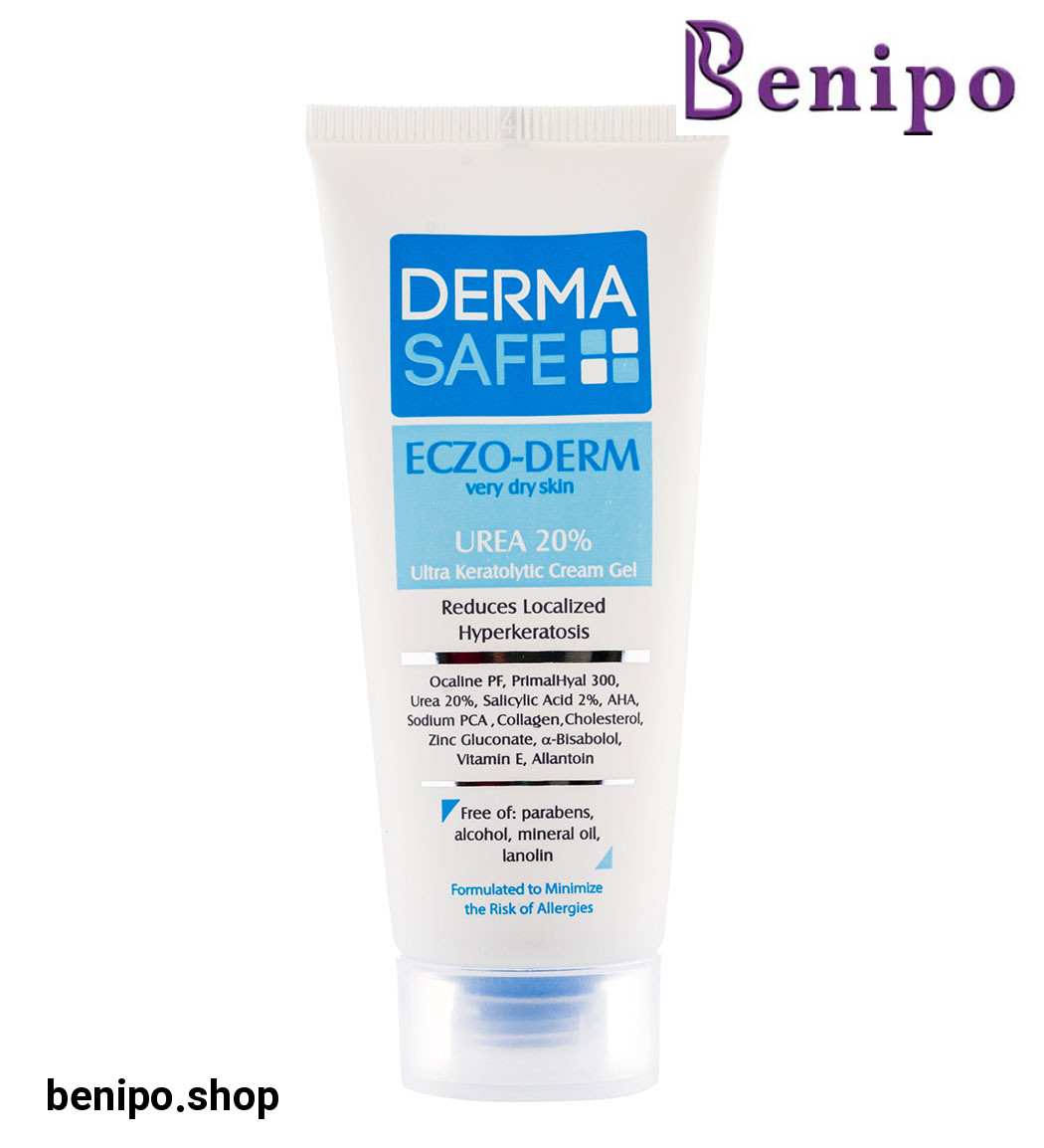 کرم ژل حاوی اوره 20 درصد مناسب پوست های بسیار خشک 40میل