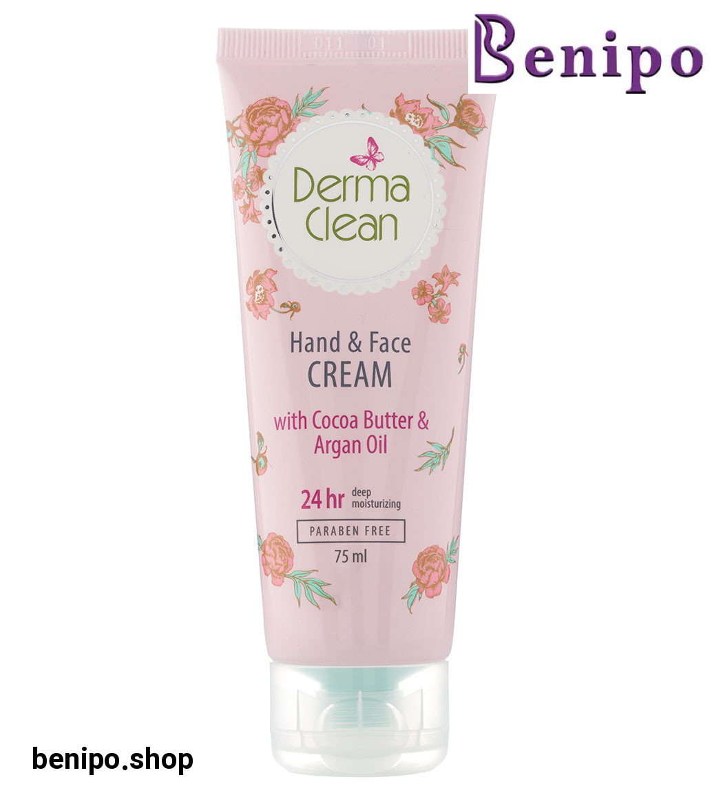 کرم دست و صورت حاوی کوکوباتر و روغن آرگان حجم 75میل