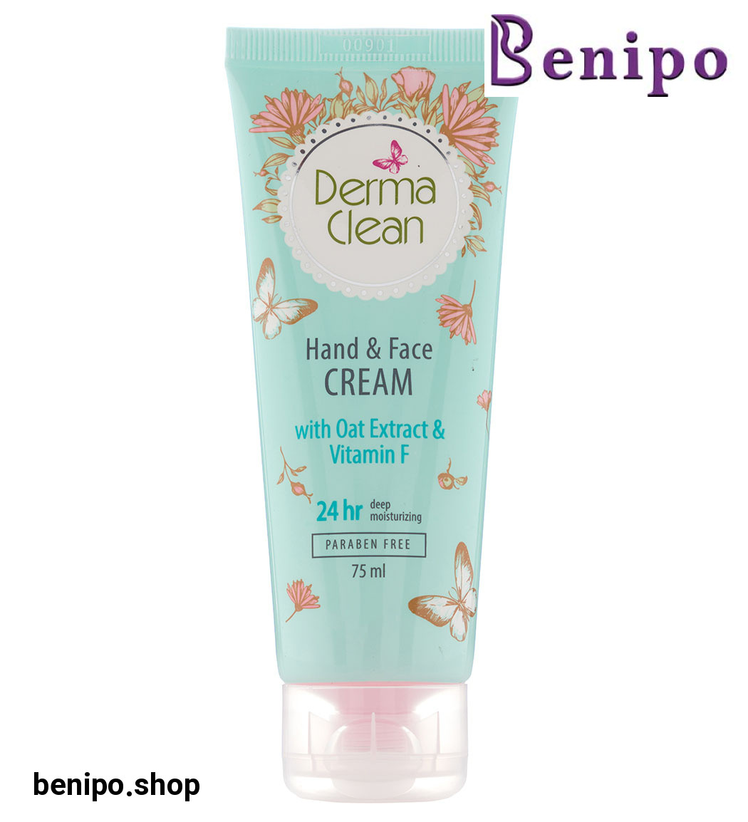 کرم دست و صورت حاوی عصاره جوی دوسر و ویتامین F حجم 75میل